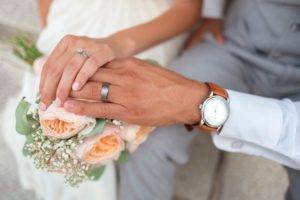 свадебное фото обручальные кольца