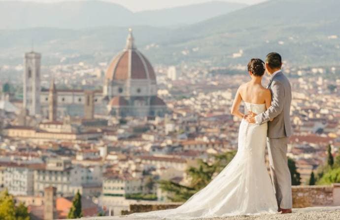 Ведущий на свадьбу в Италии